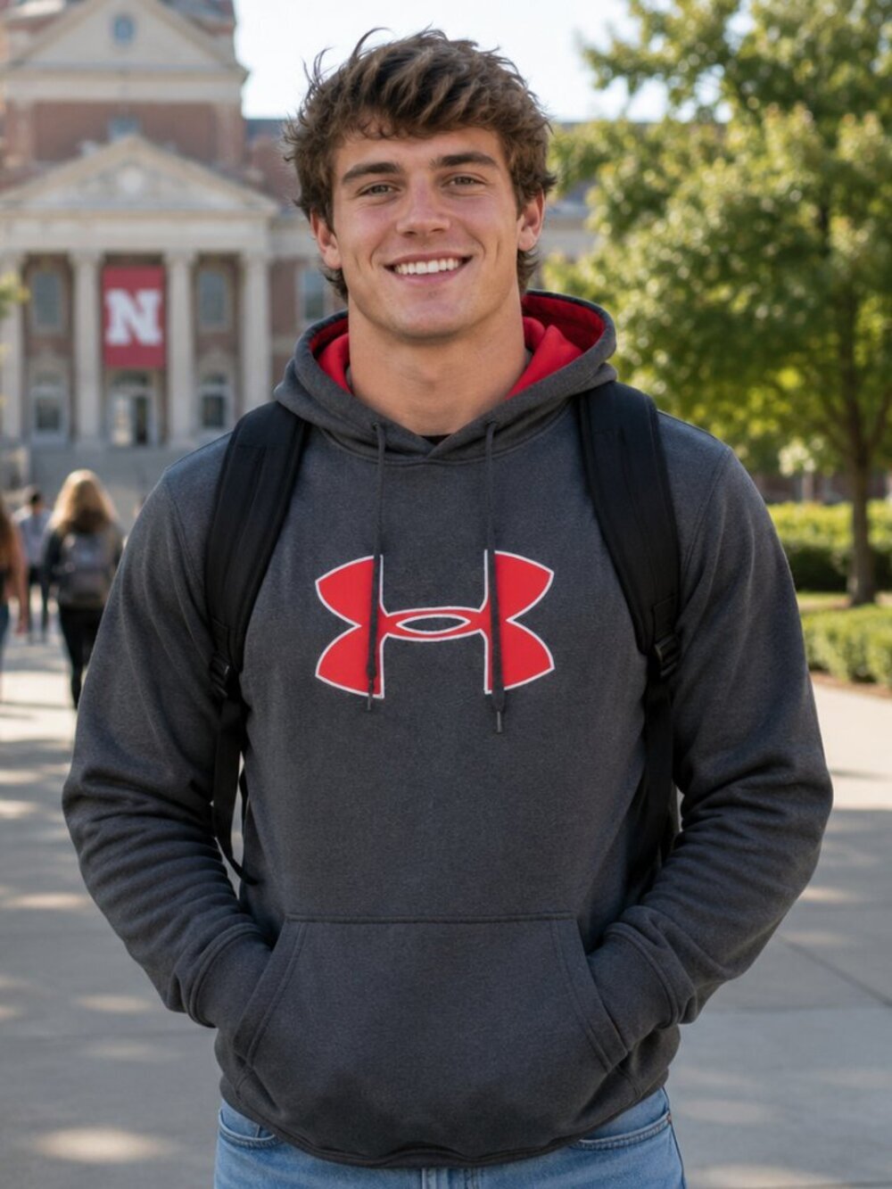 Mens Under Armour Hoodie (LARGE)